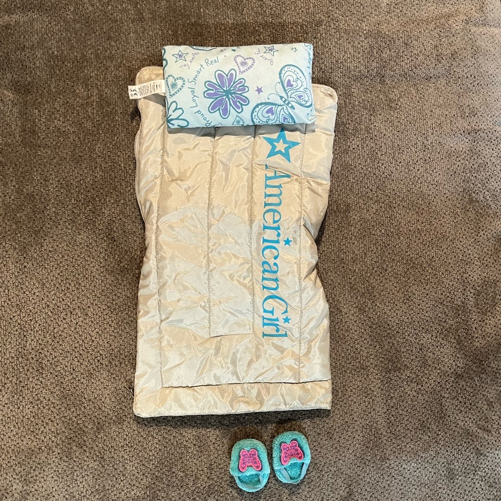 American Girl Doll sleeping bag